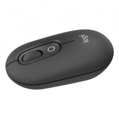 Logitech Pop Mouse Inalámbrico Bluetooth Negro