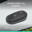 LOGITECH Pop Mouse Inalámbrico BLUETOOTH Negro