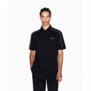 Polo Shirt Black  ARMANI EXCHANGE