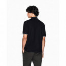 Polo Shirt Black  ARMANI EXCHANGE