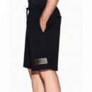Shorts Black Diagonal Gold  ARMANI EXCHANGE