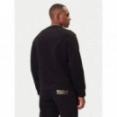 Sweatshirt Black Diagonal Gold  ARMANI EXCHANGE