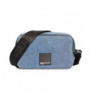 Klj Box Logo Camera Bag Denim Washed Mid  KARL LAGERFELD