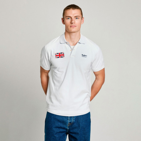 PEPE JEANS Polo Union Polo Blanco PM542252-800