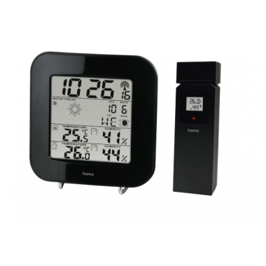 Estación Meteorológica HAMA EWS-200 Negro