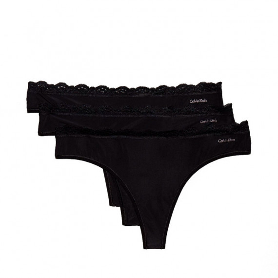 Pack de 3 Tangas - Micro Stretch con Encaje  CALVIN KLEIN