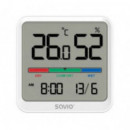 SAVIO Sensor Temperatura y Humedad CT-01/W Blanco