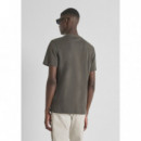 Camiseta Regular Fit en Jersey de Algodón con Estampado de Tigre Flocado de ANTONY MORATO