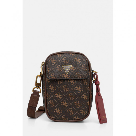 Milano Compact Backp Brown/ochre  GUESS