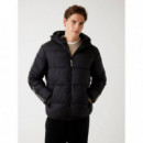 Arlo Padded Jacket Jet Black A996  GUESS