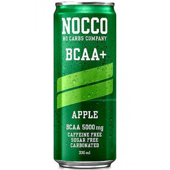 NOCCO Bcaa+ Manzana - 330 Ml (caja 24 Ud)