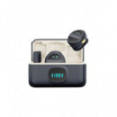 PACIFICO Microfono Inalambrico Duo Redondo con Anc Conector Tipo C/lightning NP-J1935