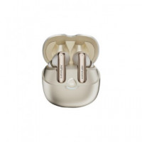 HIFUTURE Auricular BLUETOOTH Sonicair con 4 Micros Enc Dorado