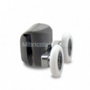 Pack 2 Pcs Roldana Doble Mampara 5 y 6MM Ducha BENOTTI