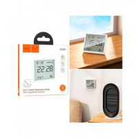HOCO Estacion Barometrica HX41 con Reloj, Fecha, Temperatura y Humedad Interior