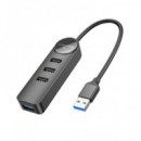 BOROFONE Hub USB a a 4XUSB a DH5 Negro