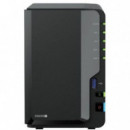 SYNOLOGY Nas 2 Bahias Diskstation DS225+ 3.5-2.5/ 2GB DDR4/ Formato Torre