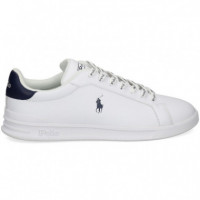 Talon Azul Deportivo Piel Blanco  POLO RALPH LAUREN