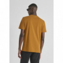 Camiseta Regular Fit en Jersey de Algodón con Estampado de Logo Pintado de ANTONY MORATO