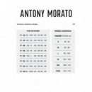 Camiseta Regular Fit en Jersey de Algodón con Estampado de Logo Laminado de ANTONY MORATO