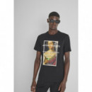 Camiseta Regular Fit en Jersey de Algodón con Estampado Fotográfico de ANTONY MORATO