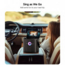 IKARAO Shell S3 Altavoz Karaoke Recargable con Pantalla 7" 80W y 2 Micros