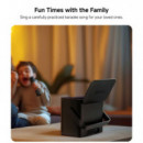 IKARAO Shell S3 Altavoz Karaoke Recargable con Pantalla 7" 80W y 2 Micros