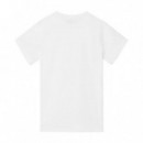 124603 Camisetas SILBON Hombre Minilogo Blanco