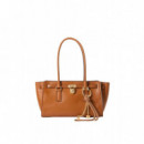 Sm Ew Shldr Tote W Charm Luggage  MICHAEL KORS