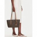 Md Ew Tz Tote Brn/acorn  MICHAEL KORS