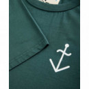 Camisetas Hombre Camiseta LA PAZ Dantas Dark Green Off White