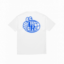 Camisetas Hombre Camiseta LAST RESORT AB Atlas Monogram White Reflex Blue