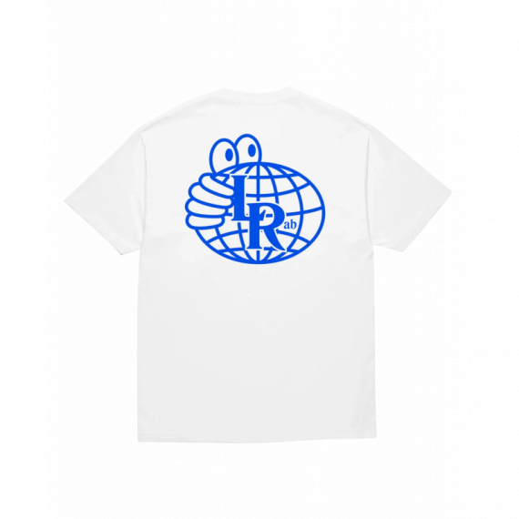 Camisetas Hombre Camiseta LAST RESORT AB Atlas Monogram White Reflex Blue