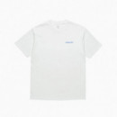 Camisetas Hombre Camiseta LAST RESORT AB Atlas Monogram White Reflex Blue