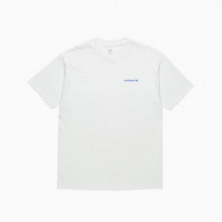 Camisetas Hombre Camiseta LAST RESORT AB Atlas Monogram White Reflex Blue