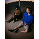 Jerséis y Sudaderas Sudadera LAST RESORT AB Atlas Monogram Reflex Blue