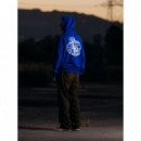 Jerséis y Sudaderas Sudadera LAST RESORT AB Atlas Monogram Reflex Blue