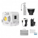 Foco de Luz Led YONGNUO LUX100 Kit Negro Bicolor