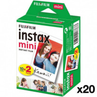 FUJIFILM Papel Fotográfico Instax Mini Bipack (2X10)