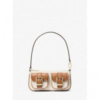 Sm Conv Pouchette Vanilla/acrn  MICHAEL KORS