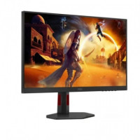 MONITOR GAMING AOC 27" IPS QHD 260HZ  ERGONOMICO MULTIMEDIA HDMI DISPLAYPORT BLACK