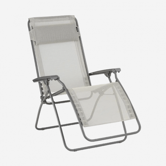 Sillón Relax R Clip- Color Seigle/titane- LAFUMA Mobilier®