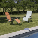 Sillón Relax R Clip- Color Seigle/titane- LAFUMA Mobilier®