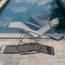 Sillón Relax R Clip- Plegable- Color Seigle- LAFUMA Mobilier®