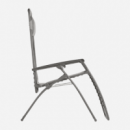 Sillón Relax R Clip- Plegable- Color Marrón Terre/titane- LAFUMA Mobilier®