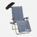 Sillón Relax Acolchado- Gravedad Cero - Color Gris- Accesorios Incluidos-lafuma Mobilier®  LAFUMA