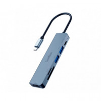 COOLBOX Minidock C61 Docking Usb-c 6-EN-1