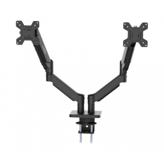 COOLBOX Soporte de Mesa Neumático para 2 Monitores 13"-32"