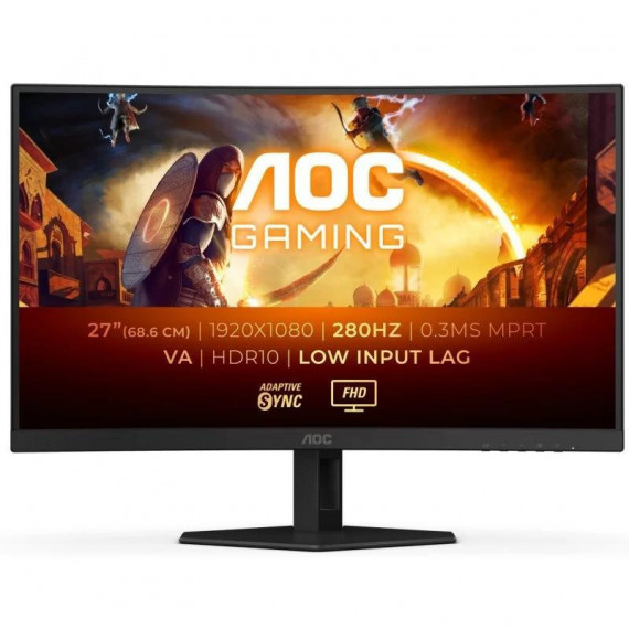 AOC C27G4ZXE Monitor Gaming Curvo 27'' 280HZ