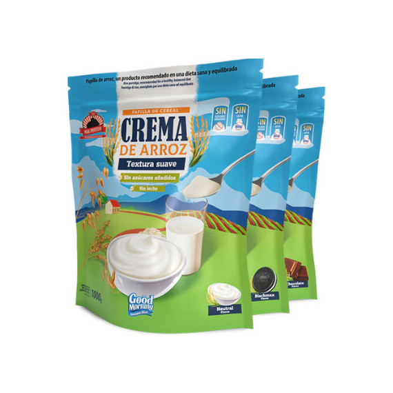 Crema de Arroz Neutra Big - 1000 Gr  BIG SUPPLEMENTS